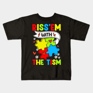 Rizz'em with The Tism Autistic Rizz Kids T-Shirt